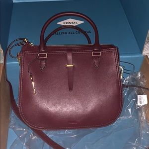 Fossil Ryder Satchel Bag NWT